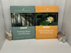 Lot Of 2 Journeying Through Grief Book Series Kenneth C Haugk Book 3 & 4 PB VG