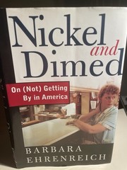 Nickel and Dimed SIGNED by Barbara Ehrenreich Hardcover + Dust Jacket VG