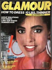 GLAMOUR MAGAZINE-JULY 1987-LOUISE VYENT-DRESS 10LBs THINNER-WHY MEN/WOMEN CHEAT