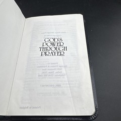 God’s Power Through Prayer by Junior Rogers (Genuine Bonded Leather Cover)