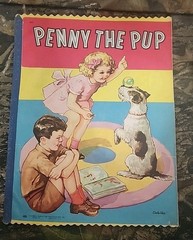 Vtg Rare 1943 ABC By Ethel Hays Children’s Cloth-like Book H
