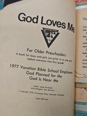 Lot Of 6 Vintage Vacation Bible School 70s Convention Press Children Church Book