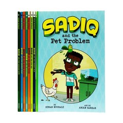 Sadiq Collection 8 Books Collection Paperback Set – Ages 6-8 – By Siman Nuurali