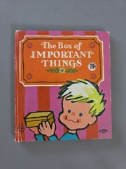THE BOX OF IMPORTANT THINGS Whitman Tell a Tales Roger Bradfield 1968 Hellie