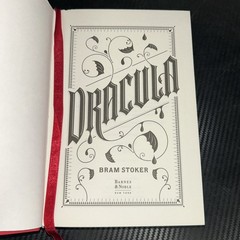 Dracula by Bram Stoker Flexi Bound 2015 Red Faux Leather Edition
