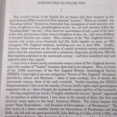 Notable Kin Volume Two Genealogy Family History NEHGS NEXUS Gary Roberts