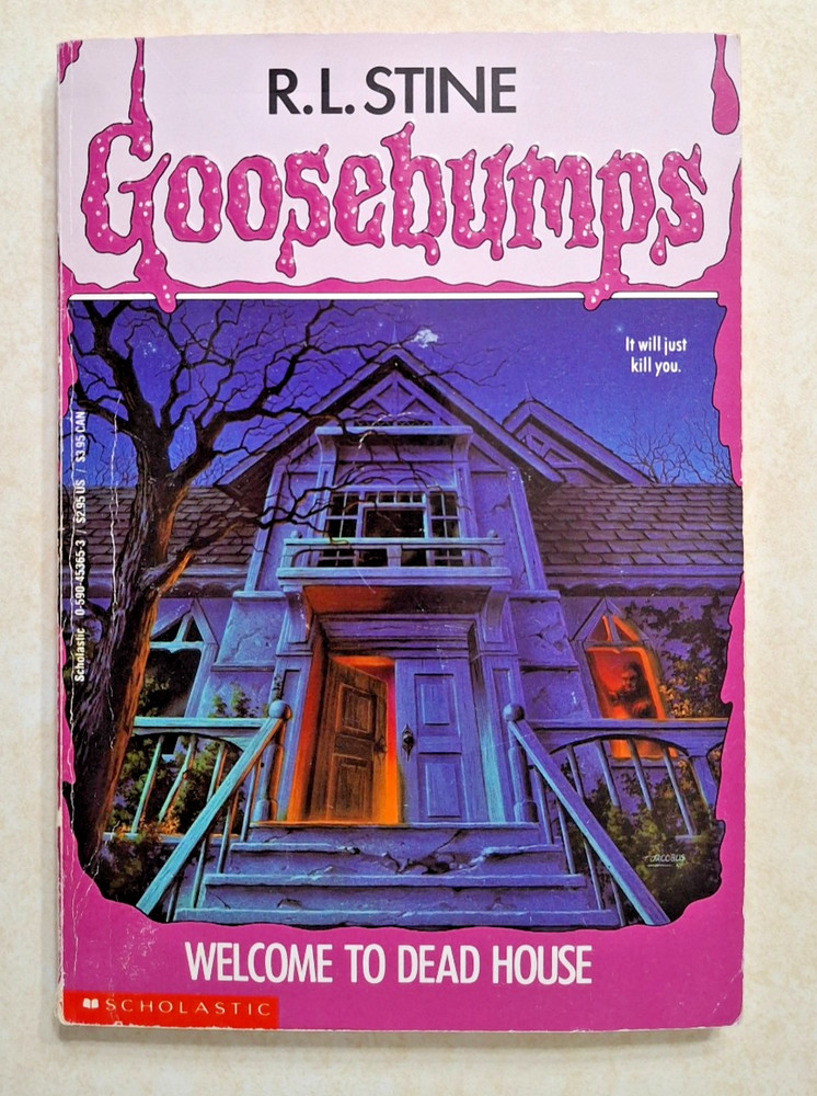 Goosebumps #1 Welcome to Dead House RL Stine 1992 1st First Print 5th UNNUMBERED