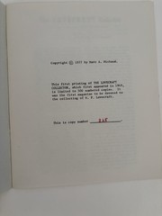 RARE 6 Necronomicon Press H.P. LOVECRAFT COLLECTOR LOT CHALLENGE FROM BEYOND 70s