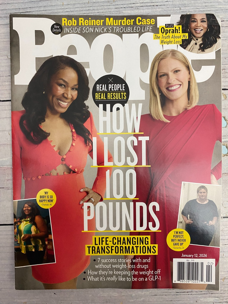 People January 12 / 2026 Magazine exclusive Oprah Happy & Healthy Rob Reiner