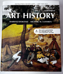 Art History 5th Ed Instructor’s Copy 2014 Marilyn Stokstad & Michael Cothren HC