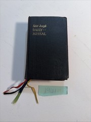 St Joseph Daily Missal Bible 1950, 1956 & 1961 (LOT OF 3) Catholic Prayer Mass
