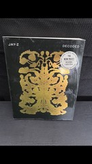 Decoded book by Jay Z black paperback