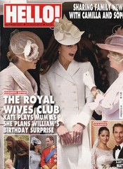 Hello Magazine Kate Middleton Queen Camilla Matthew McConaughey Wedding 2012