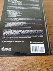 RSMeans Estimating Handbook Third 3rd Edition Hardcover Clean Copy