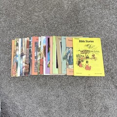 1970’s- 1980’s AUTHENTIC Primary Bible Stories Lessons- Vintage Nice Condition!