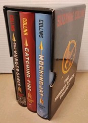 The Hunger Games Trilogy Boxed Set by Suzanne Collins – (3) Hardcovers w/ DJ