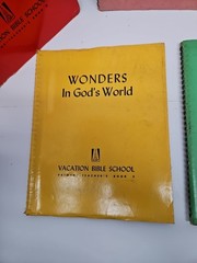 Vintage Vacation Bible School Teacher’s Books Church Convention Press 60s
