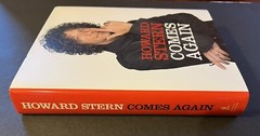 Excellent Illustrated HC of “Howard Stern Comes Again” w/original dust jacket