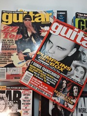 Lot of 39 Guitar World Magazine issues from 1990s – 2000s