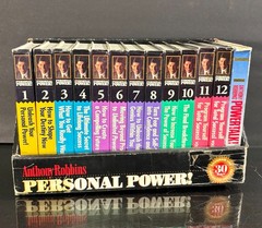Anthony Robbins Personal Power Vintage 30-Day Success Program Cassettes Tony Set