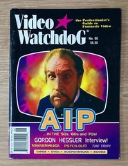 Video Watchdog #98 AIP Vincent Price GORDON HESSLER Interview! ERASERHEAD