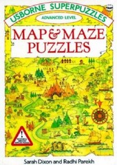 Map and Maze Puzzles (Usborne Superpuzzles Series) – Paperback – ACCEPTABLE