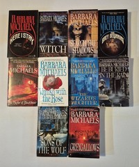 Barbara Michaels lot of 10 Gothic Mystery Novels paperback preowned good