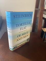 Tortilla Flat & Of Mice and Men by John Steinbeck, Book of the Month Club, 1995