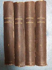 1809 Elemens De L’Historie Romaine 4 Volumes Illustrated Antique Book Collection