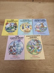 Disney’s Small World Library Lot of 5 Books Donald Duck Mickey etc.