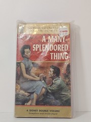 A Many-Splendored Thing Han Suyin 1959 Vintage Paperback Book Rare Cover