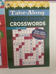 Lot 8 Kappa Take Along Large Print Crossword Books Braintainment NEW Free Ship