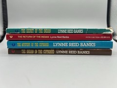 The Indian in the Cupboard Series by Lynne Reid Banks Lot Of 4 Paperbacks