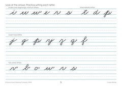 Cursive Workbook Writing Handwriting Practice Tracing Letters Ages 8 to 10 – NEW