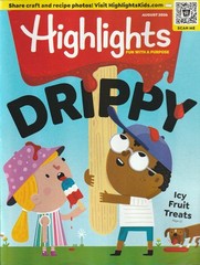 Highlights Magazine August 2026 Waterfalls – Melty Monster Candles