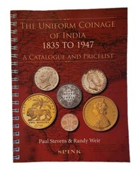 Spink Uniform Coinage Of India 1835-1947 Wire-O Numismatic Reference Book