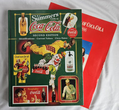 B.J. Summers’ Guide to Coca-Cola Collectibles HC Book PLUS Time Inc Supplement