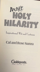 Lot of 2 HOLY HILARITY – MORE by Carl and Rose Samra w/DJ 1999 Very Good