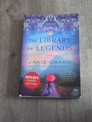 Signed Copy! Janie Chang The Library of Legends, Fiction, Paperback
