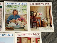 ARCHITECTURAL DIGEST Magazine 1993 1994 9pc Lot Interior Design Home Decorating