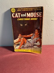 Cat and Mouse by Christianna Brand – Vintage Avon Book 385 Thriller Mystery 1951