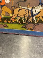 Folk Tales Children Love Watty Piper hc 1934 Vtg Book Beautifully Illustrated