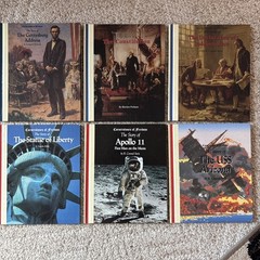Cornerstones of Freedom Books Lot of 6 Hardcover Vintage Children’s US History