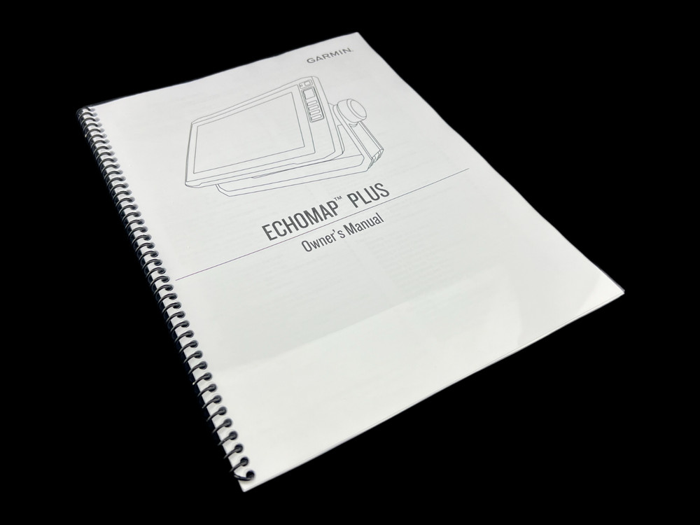 Garmin EchoMAP Plus 40 60 70 90 Owners Manual: 54 Pages, Color, Free Shipping