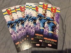 Lot of 10 SDCC Comic Con Handout Marvel MIRACLEMAN Bookmarker