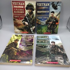 Vietnam Books 1-4 by Chris Lynch Scholastic Press, 2012 Paperback Books 1 2 3 4