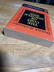 The Cost Of Discipleship D. Bonhoeffer 1963 Good PB Macmillan