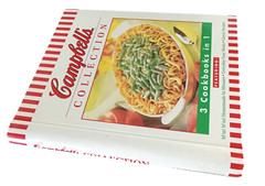 CAMPBELL’S COLLECTION 3 Cookbooks in 1 Hardcover Spiral Bound 2000 EXCELLENT
