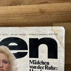 TWEN Magazine March 1971 Vintage Donna, Faces, Veruschka