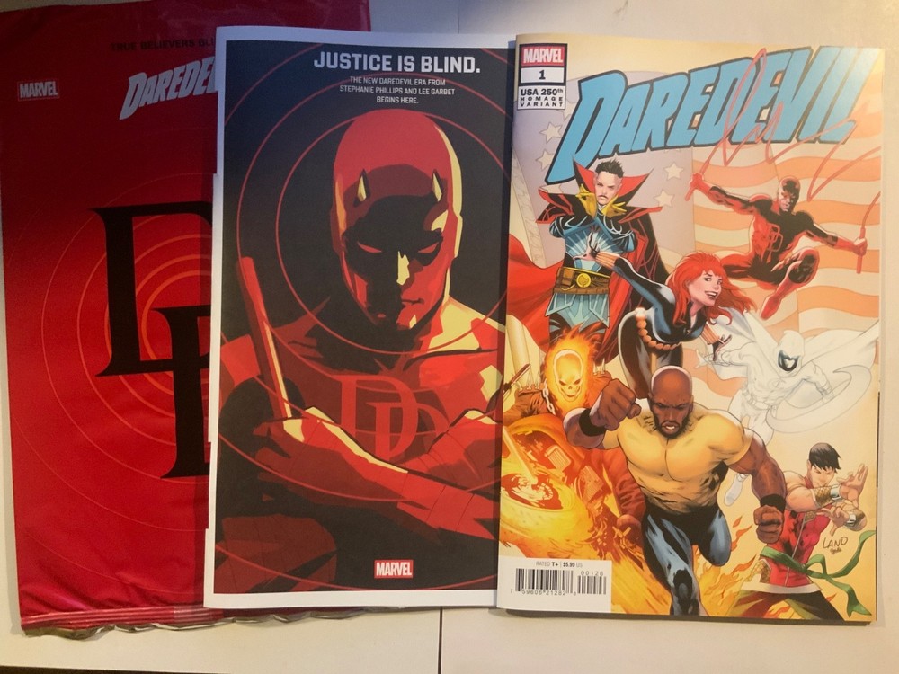 Marvel Comics – DAREDEVIL #1 (2026) – GREG LAND CARDSTOCK BLIND BAG VARIANT